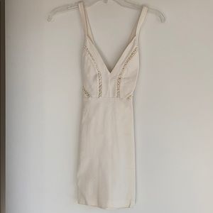 Super cute white cocktail dress